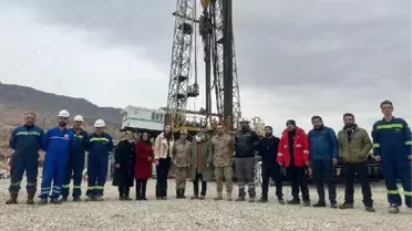 ŞEHİT ASTSUBAY 'ESMA ÇEVİK'İN ADININ VERİLDİĞİ PETROL KUYUSUNA AİLESİNDEN ZİYARET