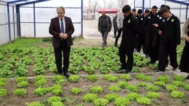 Niğde Milli Eğitim Müdürü Yaşar, tarım lisesi öğrencileriyle buluştu
