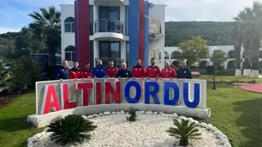 Altınordu'nun yeni transferleri iş başında