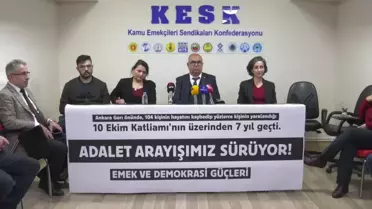 Emek ve Demokrasi Güçleri'nden Danıştay'ın '10 Ekim' Davası Kararına Tepki: 'Mağdur Aileler Yargı Nezdinde Ayrımcılığa Uğramışlardır'