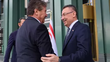 KKTC Başbakanı Üstel, Cumhurbaşkanı Yardımcısı Oktay ile ortak basın toplantısında konuştu Açıklaması