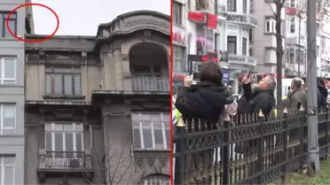 İstanbul'da tarihi pasajda intihar girişimi! Paylaşım yapmak için birbirleriyle yarıştılar