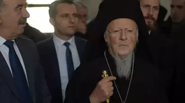 Fener Rum Patriği Bartholomeos Bursa'nın Mudanya ilçesine ziyarette bulundu