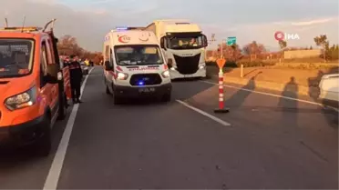 Zincirleme kazada araçlar hurdaya döndü: 1 ölü