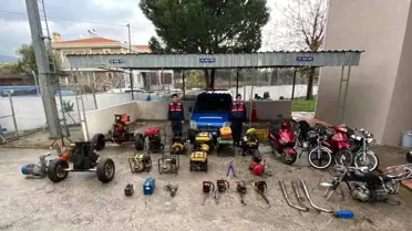 Edremit'te jandarma artan hırsızlık olaylarına karşı özel ekip kurdu