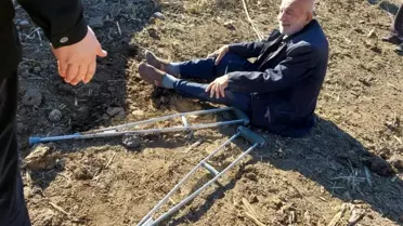 Vatandaşlar takla atan aracı elleriyle düzelterek yaralıyı kurtardı