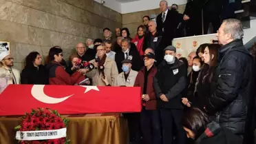 Orhan Erinç için TGC binasında tören düzenlendi