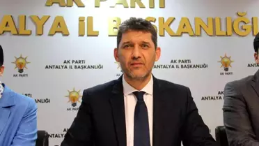 AK Parti Antalya'nın yeni İl Başkanı Çetin'den birlik ve beraberlik mesajı