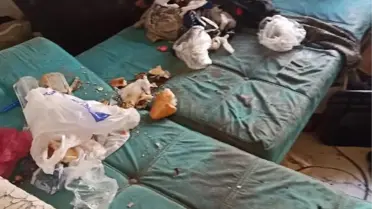 Polatlı'da çöp ev temizlendi