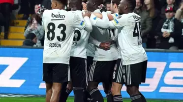 Spor Toto Süper Lig: Beşiktaş: 3 - Corendon Alanyaspor: 0 (Maç sonucu)