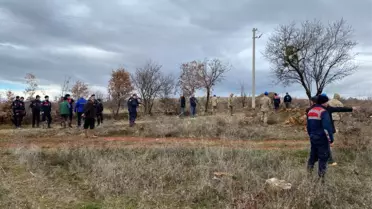 Uşak'ta kaybolan kişi için arama çalışması başlatıldı