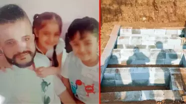 3 çocuğunu asıp intihar etmişti! Yan yana toprağa verildiler