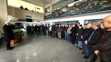 Trafik kazasında hayatını kaybeden hemşire için çalıştığı hastanede tören