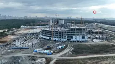 İstanbul Üniversitesi'nin Hasdal'daki Hastane binası böyle görüntülendi