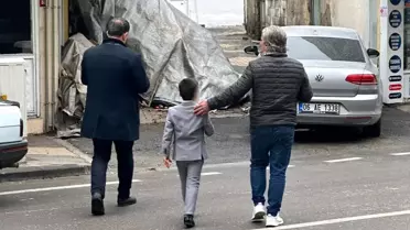 Kaybolan çocuğa esnaf sahip çıktı