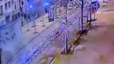 Almanya Başkonsolosluğu önündeki bariyerlere çarpıp kaçan alkollü kadın sürücü serbest bırakıldı