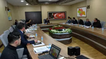 Siirt'te alt ve üst yapı çalışmaları değerlendirildi