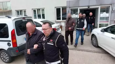 Silah operasyonunda Ordu'da gözaltına alınan 3 kişi Samsun'a getirdi