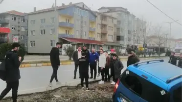 Amatör futbolcuların bulunduğu araç kaza yaptı: 6 yaralı