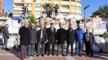 Nazilli 2'nci gün de yardıma devam ediyor