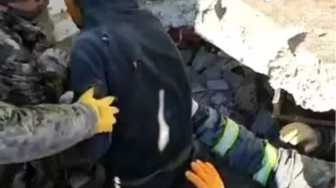 60 saat sonra enkazdan böyle çıktı
