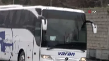 Elbistan'dan yola çıkan otobüs depremzedeleri İstanbul'a getirdi