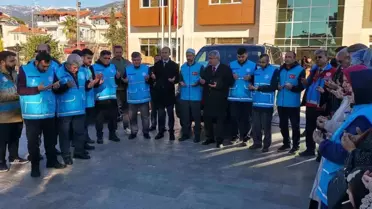 Köyceğiz Müftülüğü'nden gönüllü yardım ekibi yola çıktı