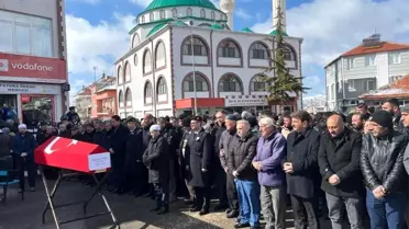 Depremde hayatını kaybeden Jandarma Uzman Çavuş Mutlu Koçdemir son yolculuğuna uğurlandı