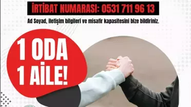 Toroslar Belediyesinden depremzedeler için '1 Oda, 1 Aile' kampanyası
