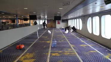İbb, Yardım Malzemeleri de Yüklediği Bin 200 Kişi Kapasiteli Orhangazi Feridobutu'nu Yarın İskenderun'a Gönderecek