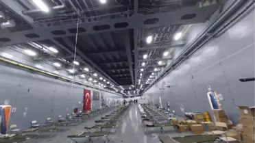 SAVAŞ GEMİLERİ BAYRAKTAR VE SANCAKTAR HASTANEYE DÖNÜŞTÜRÜLDÜ