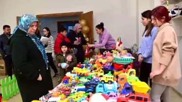 Altın Yıllar Yaşam Merkezinde depremzedeler için butik-market oluşturuldu