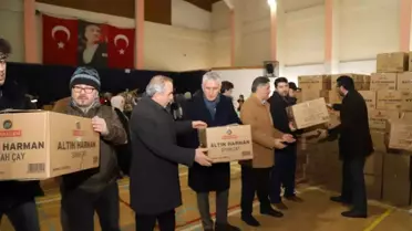 Başkan Sarıalioğlu, 6 aylık maaşını depremzedelere bağışladı