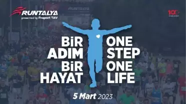 Uluslararası Runtalya Maratonu'nda adımlar yaraları sarmak için atılacak
