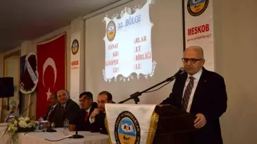 Çınar yeniden MESKOB Başkanı seçildi