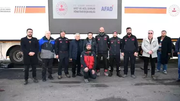 Büyükkılıç, Kahramanmaraş'ta Vali Çiçek ve İtfaiye Ekipleriyle Bir Araya Geldi