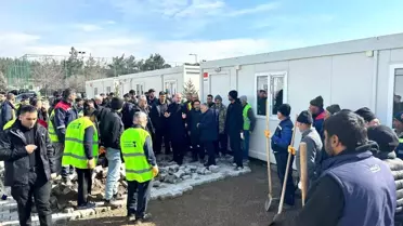 Geçici Konaklama Merkezi'nde İnceleme