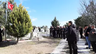 Şehit Komando Piyade Astsubay Üstçavuş Yunus İşcan mezarı başında anıldı