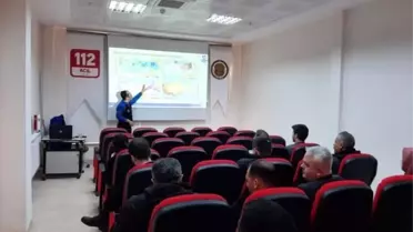 Kamu kurum ve kuruluşu personeline afet farkındalık eğitimi verildi