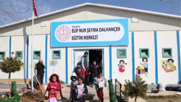 KONTEYNER KENTTE İLK DERS ZİLİ ÇALDI