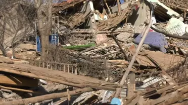 Adıyaman'da Harmanlı Köyü, Artık 'Kimsesiz Köy': 'Hiçbir Tane; Devletten, Siyasi Partiden Bir Tanesi Gelip Yardım Etmedi Buraya. Kimsesiziz Biz....