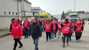 Mks Transformatör Fabrikasında Çalışan Birleşik Metal İş Sendikası'na Üye İşçiler, Yarın Greve Çıkacak