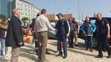 DSÖ Genel Direktörü ve Avrupa Bölge Direktörü deprem bölgesinde