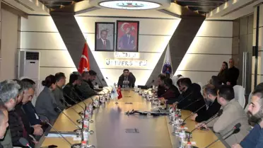 Deprem çalışmalarına destek veren personele teşekkür belgesi verildi