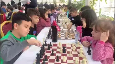 Gönen'de satranç turnuvası heyecanı sonuçlandı
