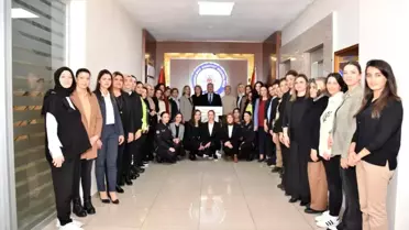 Aktaş kadın personellerin gününü kutladı