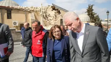 Depremde zarar gören Gaziantep'te tarihi yapılar restore edilecek
