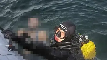 Alabora olan teknede kaybolan balıkçı için yeniden arama çalışması başlatıldı (2)