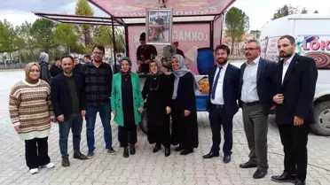 Hisarcık Atatürk İlkokulu'nda vefat eden müdür yardımcısı için lokma hayrı