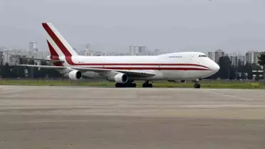 Pakistan'dan Türkiye'ye 90 ton ağırlığında kışlık çadır geldi